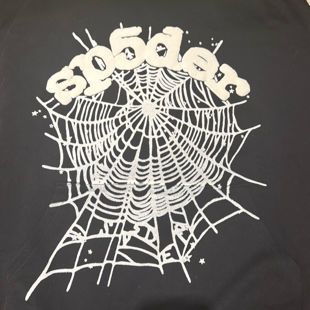 Sp5der OG Web Hoodie (Black)